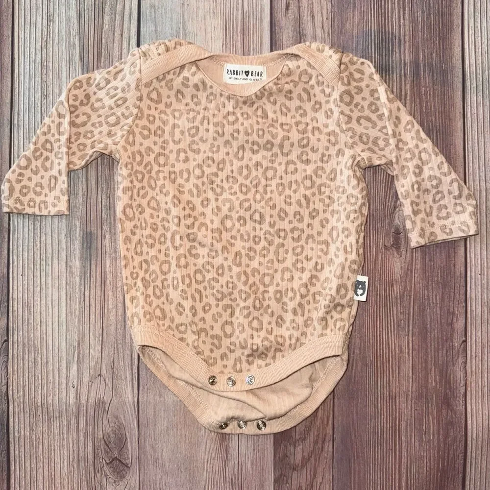 Rabbit + Bear Girls Onesie